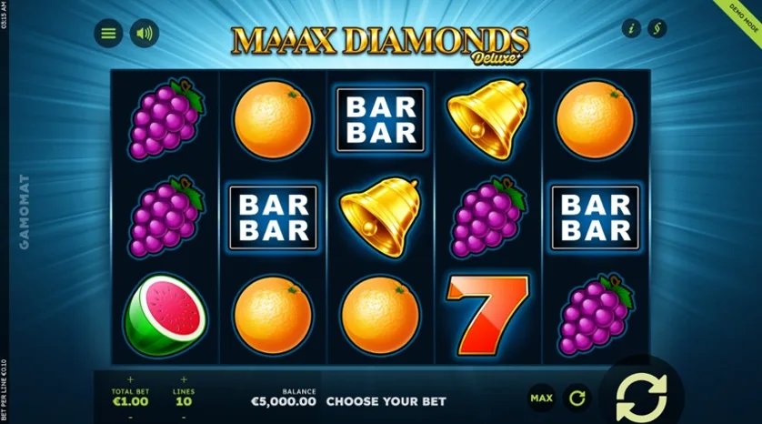 GAMOMAT Maaax Diamonds-Spiel