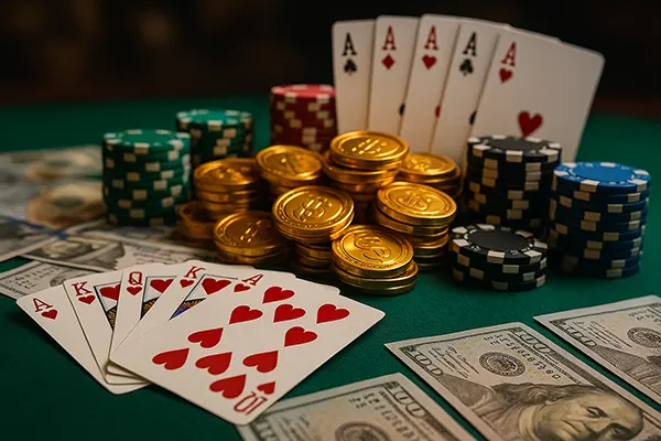 Jetons et cartes